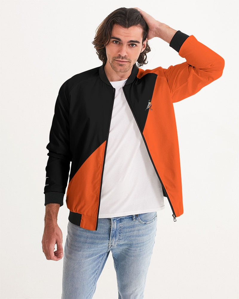 Orange Rebirth Flight Jacket