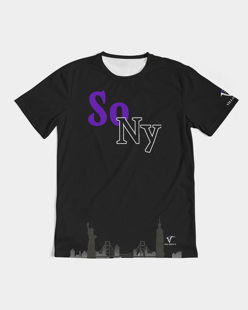 SoNy Purple & Black Logo Tee