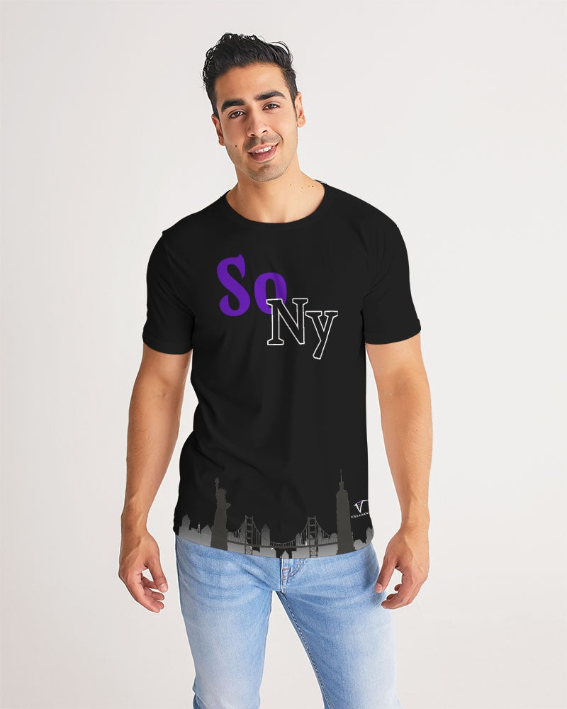 SoNy Purple & Black Logo Tee