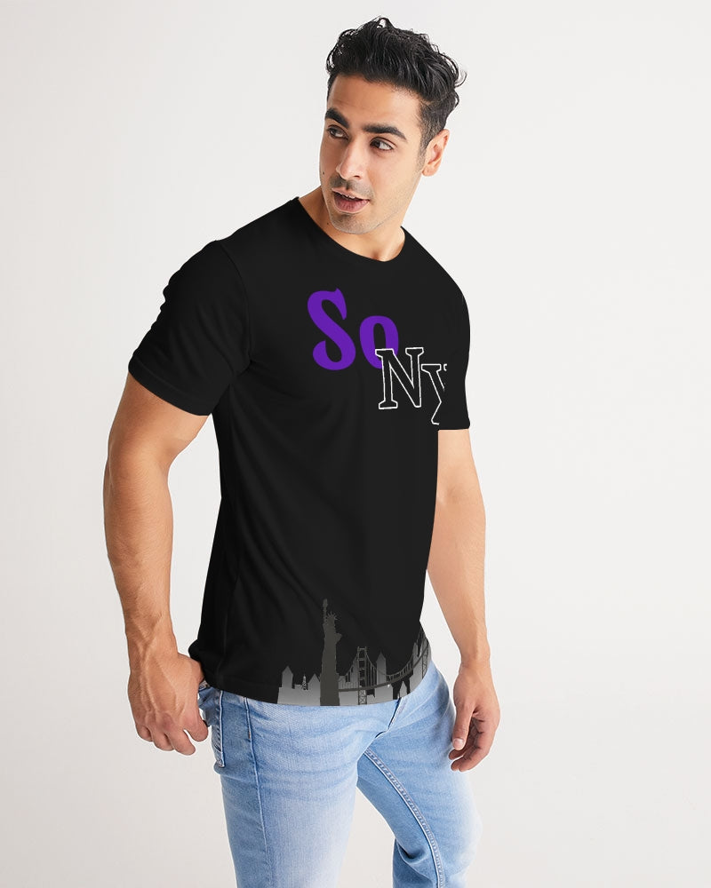 SoNy Purple & Black Logo Tee